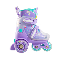 Patins à roues alignées clignotants appropriés pour enfants Vente en gros d'usine de chaussures de patins pour les sports de plein air
