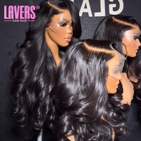 Perruque 100% Cheveux Humains Bruts Brésiliens pour Femme, Brun Chocolat, Lace Front 13x4, Lace Frontal 13x6, Longue, Ondulée, Transparente