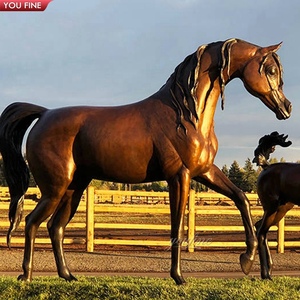 Escultura de Cabeza de Caballo de Bronce Árabe para Jardín Exterior <span class=keywords><strong>en</strong></span> <span class=keywords><strong>Venta</strong></span> - Product Image 4