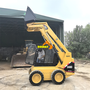 Cargadora Compacta Usada Caterpillar Cat 246D 95% Nueva Original, Minicargadora de Segunda Mano a Precio Económico, Cargadora Pequeña con Tracción en las 4 Ruedas - Product Image 5