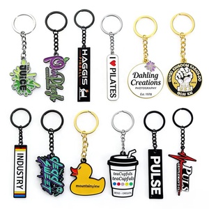 Llavero Metálico Personalizado con Logo de Marca Esmaltado, Diseño Adorable y Promocional para Bolsos/Cadenas de Llaves Metálicas - Product Image 1