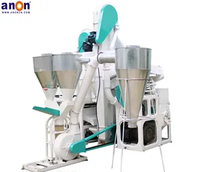 ANON otomatik kombine pirinç değirmen makinesi pakistan'da Modern pirinç değirmen makinesi ry fiyat