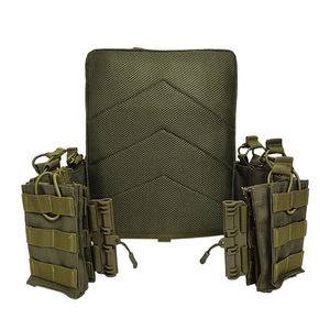 Gujia gilet de musculation extérieur personnalisé 1000D <span class=keywords><strong>hydrofuge</strong></span> 10x12 plaque tenant le système Molle Ranger gilet tactique vert - Product Image 6