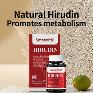 OEM <b>Healthcare</b> Antioxidant and Beauty Enhancing Hirudin Hard Capsule Improved Bicod Circulation Herbal <b>Supplement</b> for Adults - Product Image 5