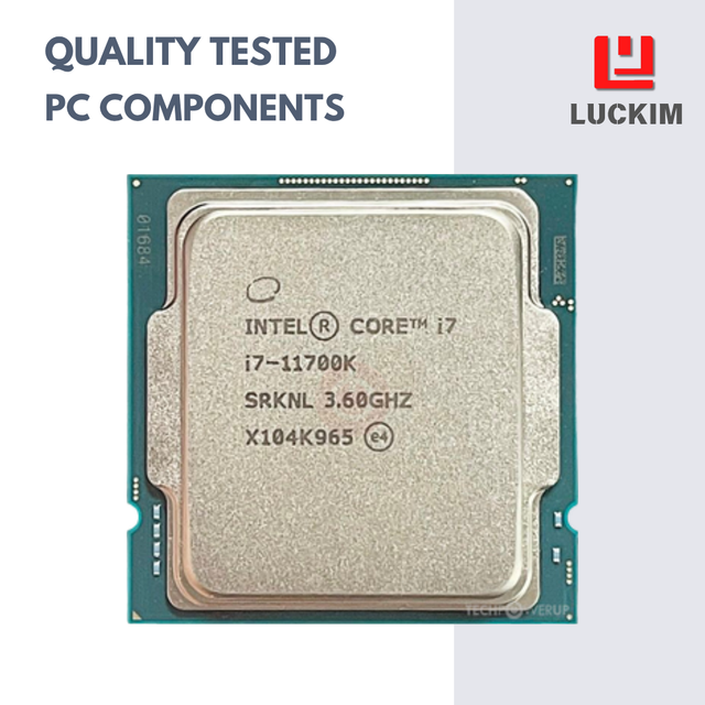 I7-11700K 8-Core 16-Thread Desktop CPU 3.6-5.0GHz 16MB Cache LGA1200 125W