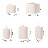 Sacs de compression pour voyage, organisateurs de bagages compressibles pour croisière, essentiels de voyage légers