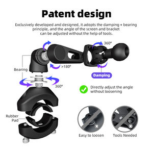 Keykeer M3+DVR in Offerta, Navigatore GPS Impermeabile da 5,5 Pollici con Schermo Touch Staccabile, Carplay, Android Auto, Full HD - Product Image 2