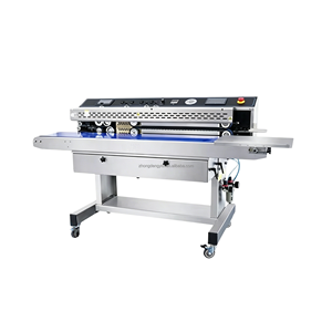 เครื่องซีลแบบต่อเนื่อง FRP-1120WH HUALIAN พร้อมระบบสุญญากาศและซีลในตัว สำหรับซีลอาหารด้วยไนโตรเจน - Product Image 1