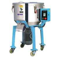 Mélangeur vertical automatique en acier inoxydable de 100 kg pour le mélange de granulés plastiques et de résine