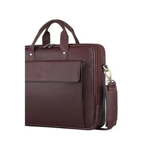 Nouveau sac messager en cuir de qualité supérieure pour hommes, sac de bureau pour hommes, compartiment rembourré pour ordinateur portable avec sangle réglable - Product Image 2