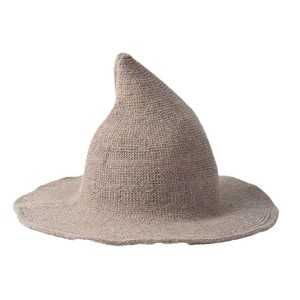 Sombrero de Pescador Plegable de Ala Ancha con Punta Puntiaguda para Mujer y Niña, Estilo Bruja/<span class=keywords><strong>Mago</strong></span>, Tejido de Lana y Acrílico - Product Image 5