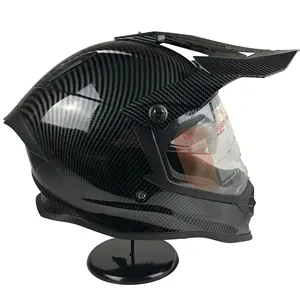 LVS DOT approved high quality ATV dual lens motorcycle helmet men racing motorcycle helmet capacete casqueiro casque