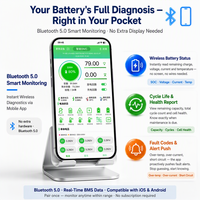 48V 60V 72V 91.5Ah High Capacity Electric Motorcycle LiFePO4 Battery Pack Built-in BMS Protection System IP65 Rated 3000+ Cycles