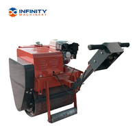 Nouveau design FR30 rouleau de route compacteur vibrant hydraulique à main