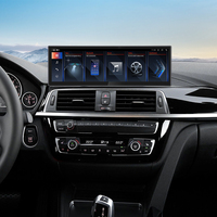 Autoradio Android 8 Cœurs 14.9 pouces IPS pour BMW F30 NBT avec CarPlay Sans Fil et Double Système
