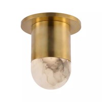 Plafonnier LED Moderne en Albâtre IP65 AC Métal 6000K Ra90 Certifié SAA pour Salons Couloirs Chambres - Vente en Gros Usine