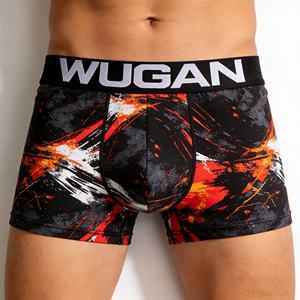 Custom <strong>Psd</strong> Waistband <strong>Boxer</strong> Shorts Men Printed Luxury Underwear <strong>Boxer</strong> Homme with Gray Underwear Wholesale Shorts <strong>Boxers</strong> Trunks - Product Image 3