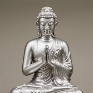 Best-Selling Religious Temple Decor Life-Size Cast Aluminum Seated Golden Buddha <strong>Figurine</strong> for Feng Shui - Product Image 4