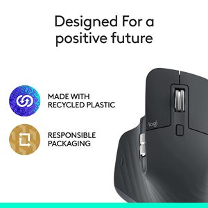 <span class=keywords><strong>Souris</strong></span> Sans Fil Bluetooth <span class=keywords><strong>Logitech</strong></span> <span class=keywords><strong>MX</strong></span> <span class=keywords><strong>Master</strong></span> <span class=keywords><strong>3S</strong></span>, Récepteur USB Nécessaire - Défilement Ultra-rapide, Version Ergonomique Professionnelle - Product Image 5