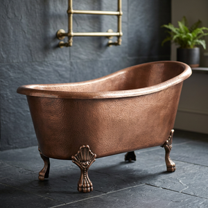Tub Budget-Friendly Bathroom Accessory Antique Copper <b>Bath</b> Tub Free-Standing Double Slipper Hot Tub Budget-Friendly Bathroom-IHC - Product Image 3