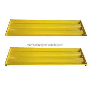Barandilla de acero reflectante de grado ingeniero con recubrimiento de polvo amarillo de 2 costillas de alta resistencia para Taller, almacén, seguridad vial - Product Image 3