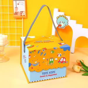 Scatole <span class=keywords><strong>Regalo</strong></span> <span class=keywords><strong>di</strong></span> Lusso <span class=keywords><strong>per</strong></span> Baby Shower, Set <span class=keywords><strong>Regalo</strong></span> <span class=keywords><strong>per</strong></span> Neonati con Confezione <span class=keywords><strong>per</strong></span> Vestiti e Manico - Product Image 6