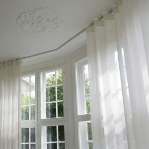 Rideau transparent, vente directe d'usine, rideau blanc sur mesure intelligent à plis en S pour hôtel, bureau et maison - Product Image 4