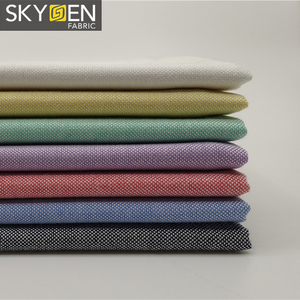Skygen super fin sergé de couleur unie 100% coton rouleau de tissu indonésie blanc tissu de voile de coton textile - Product Image 5