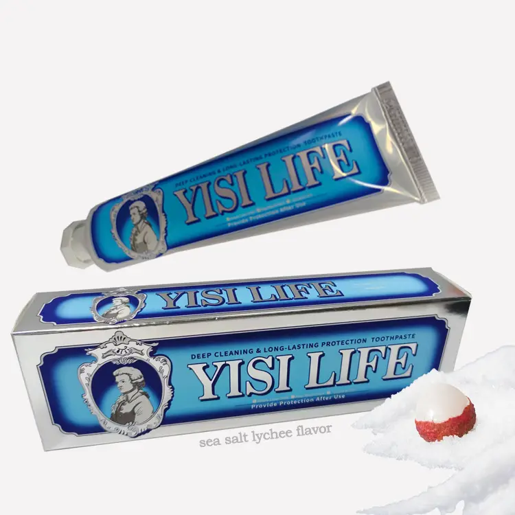 Pasta de dientes de marca privada, limpiador de dientes, protección Total, LISI LIFE