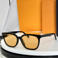 Lunettes de soleil carrées à monture intégrale en PC léger avec verres polarisés dégradés, protection UV400, lunettes de soleil unisexes tendance pour l'extérieur