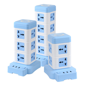 Tour de prise USB de table avec adaptateur de prise britannique à induction Prise de câble d'<span class=keywords><strong>extension</strong></span> 16 voies Prise de charge Type C - Product Image 2
