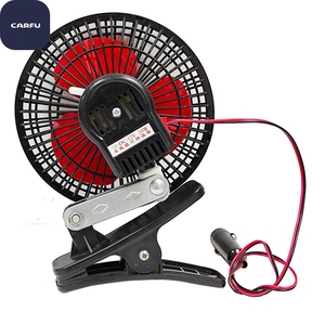 Kipas Pendingin Mobil Osilasi CARFU 6 Inci <span class=keywords><strong>12v</strong></span> 2 Kecepatan dengan Klip dan Colokan Pemantik Rokok untuk Truk RV - Product Image 4