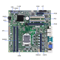 JWIPC Intel LGA1151 Gen 6e 7e 8e 9e 2DDR4 32 go double Gigabit Ethernet Port H110 ATX carte mère industrielle