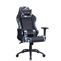 Chaise de jeu ergonomique en cuir PU 2025, haute qualité, inclinable, réglable en hauteur, avec fonctions de massage, design moderne pour la maison