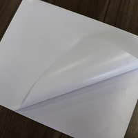 Etiquetas de papel adhesivas imprimibles para impresora de inyección de tinta A4 con acabado mate en blanco para manualidades, etiquetas de proyecto personalizadas