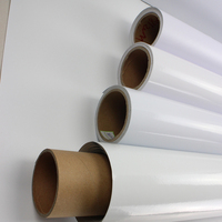Chine Top Vinyl Factory Vente en gros rouleau de vinyle adhésif encre pigmentée vinyle auto-adhésif pvc imprimable à jet d'encre pour impression