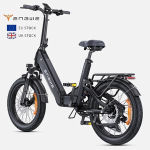 Bicicleta Eléctrica Plegable Engwe L20 3.0 Boost, Bicicleta Eléctrica Urbana para Largos Recorridos, Neumáticos Anchos, E-bike Compacta con Suspensión Completa - Product Image 1