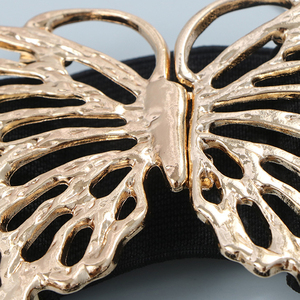 Hollow Butterfly <strong>Belt</strong> <strong>for</strong> Lady <strong>Dress</strong> Metal Symmetrical Buckle Corset <strong>Woman</strong> <strong>Belt</strong> - Product Image 5
