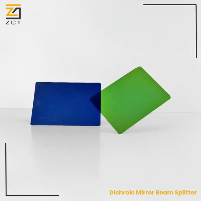 Precision Dichroic Beam Splitter Mirror with R>98% Reflection and T>90% Transmission for Optical Instruments