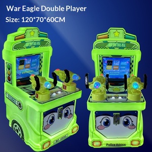 Nouvelle machine de jeu d'arcade 2023 pour enfants, à monnayeur, double joueur, tir, course et moto, pour les 3 ans et plus - Product Image 2