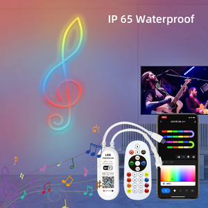 Viais Nhà cung cấp không thấm nước Silicone PVC 12V 24V rgbic Neon <span class=keywords><strong>LED</strong></span> Strip không thấm nước đa màu sắc dẫn ánh sáng dây thừng cho Đảng - Product Image 4