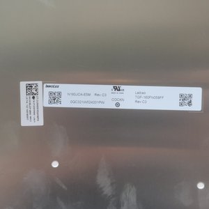 16.0" N160JCA-E5M หน้าจอ LCD+ ระบบสัมผัส ดิจิทัล ชุดประกอบแล็ปท็อปสำหรับโน้ตบุ๊ค 30 พิน วิวดิวิชั่น 1920X1200 จอแสดงผล P26988-J61 เกรด A - Product Image 2