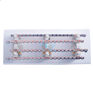 Connecteur de borne à vis en cuivre pour <span class=keywords><strong>rail</strong></span> électrique LINKWELL, 4 pôles, 660 V, montage sur <span class=keywords><strong>rail</strong></span> - Product Image 5