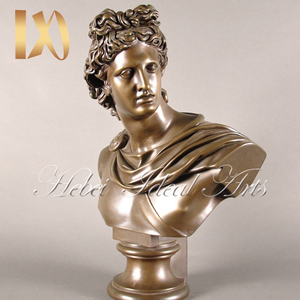 Busto de Hércules de Bronce de Alta Calidad, <span class=keywords><strong>Escultura</strong></span> de Mitología <span class=keywords><strong>Griega</strong></span> Romana para Decoración de Jardín Interior y Exterior - Product Image 5