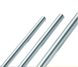 <span class=keywords><strong>Tige</strong></span> <span class=keywords><strong>filetée</strong></span> spéciale pour <span class=keywords><strong>plafond</strong></span> en acier au carbone galvanisé, à filetage complet - Product Image 3