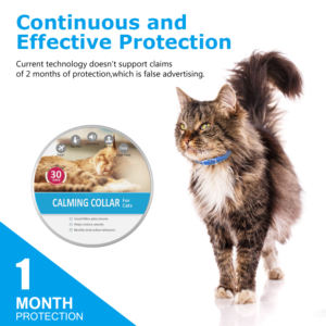 Collar calmante para gatos a precios de fábrica con feromonas, Collar calmante para gatos con ingredientes naturales, Collar calmante de feromonas - Product Image 5