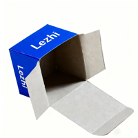 Chine personnalisé Oem Design impression pas cher enduit 300 G blanc gris papier carton craie boîte d'emballage avec impression de logo