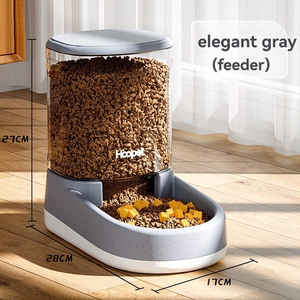 Fontaine à eau et distributeur de <span class=keywords><strong>nourriture</strong></span> pour animaux de compagnie non électrique, système d'alimentation automatique par gravité pour chatons et chiens de grande race - Product Image 6
