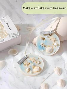 Bougie en cire de soja et de palme, perles de sable, granulés colorés, décoration d'intérieur, bricolage, Halloween, Nouvel An, Noël, cadeaux pour la fête des mères - Product Image 6