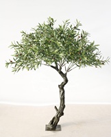 Meja Merah Oranye, Pohon LED 5 kaki, Centerpiece, Pot Putih, Bola 6 kaki di Shangpin, Pohon Sakura Sutra Buatan Indoor Custom